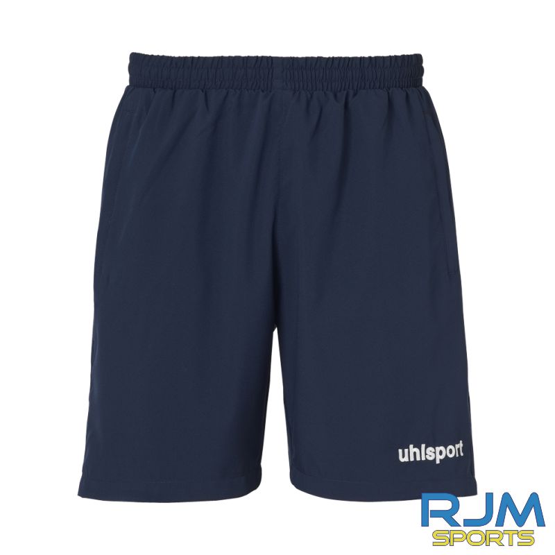 Cumbernauld Colts FC Coaches Uhlsport Essential Woven Shorts Navy