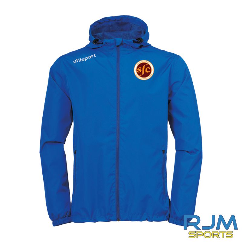 WITC Training Uhlsport Essential Rain Jacket Azure Blue