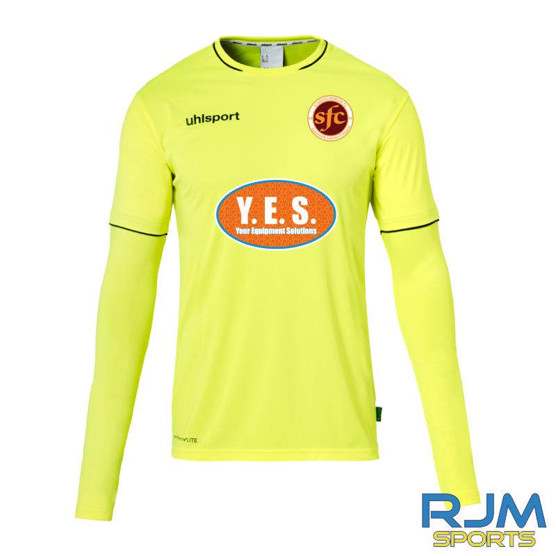 WITC Home Uhlsport Save Goalkeeper Jersey Fluo Yellow Black