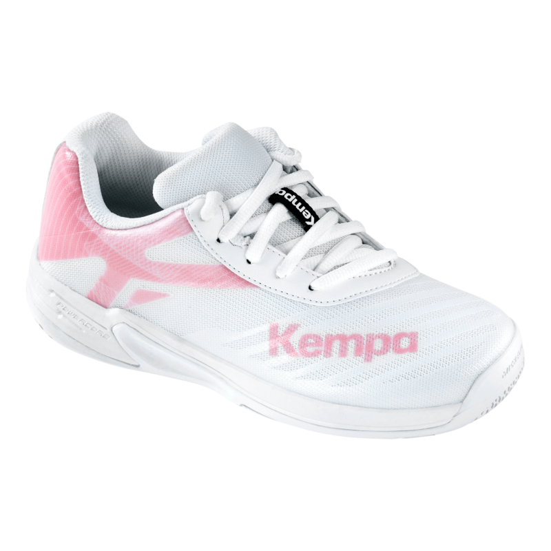Kempa Junior Wing 2.0 Shoes White/Rose Colud (complete laces)