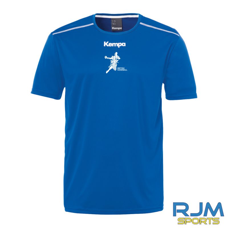 British Handball Association Kempa Poly Shirt Royal Blue