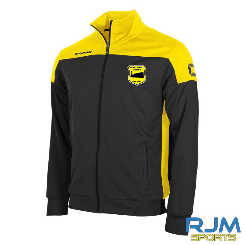 Templehall United Stanno Pride Match Day Full Zip Jacket Black/Yellow