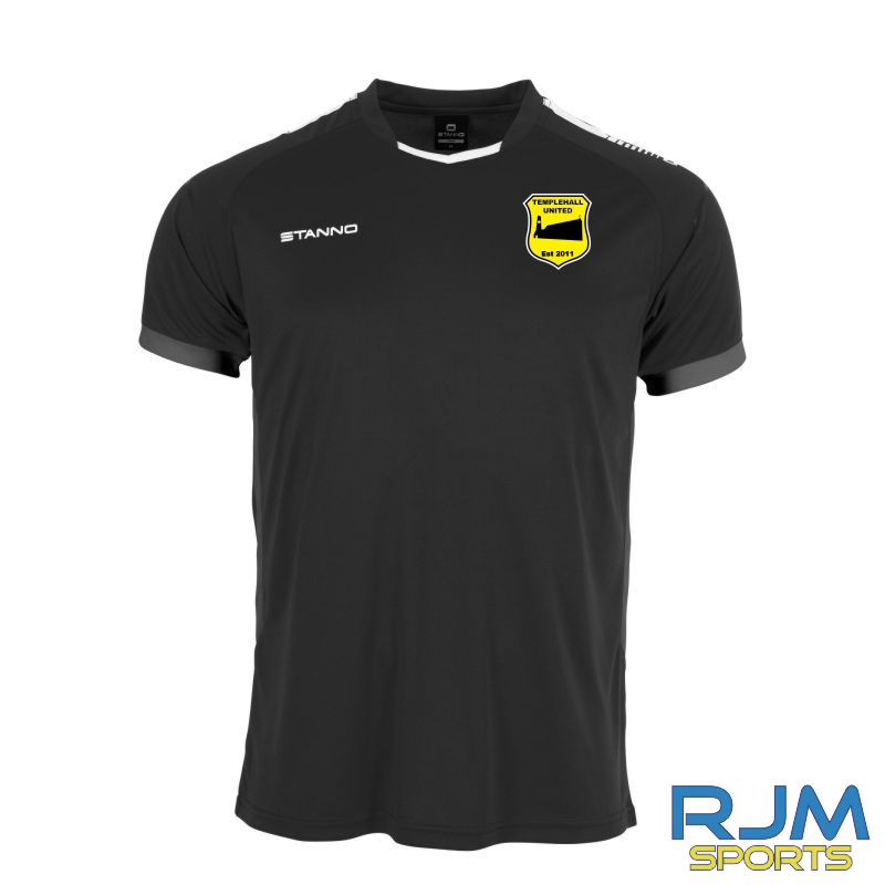 Templehall United Stanno Coaches First Shirt Black/Anthracite