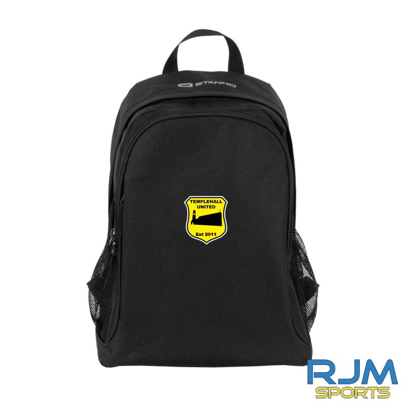 Templehall United Stanno Campo Backpack Black