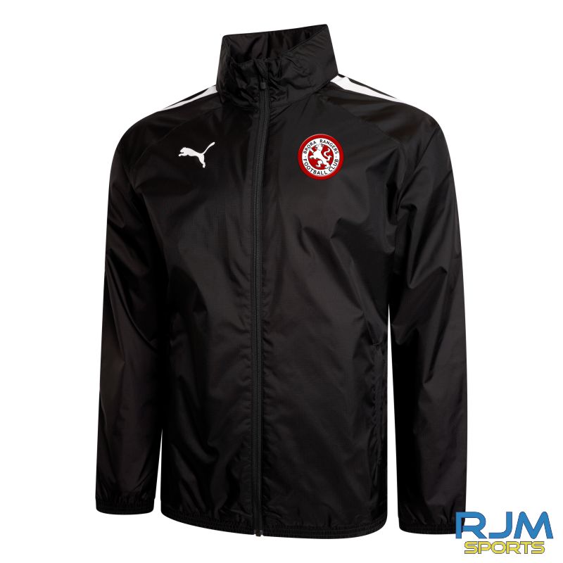 Brora Rangers FC Puma Team Liga All Weather Jacket Black/White