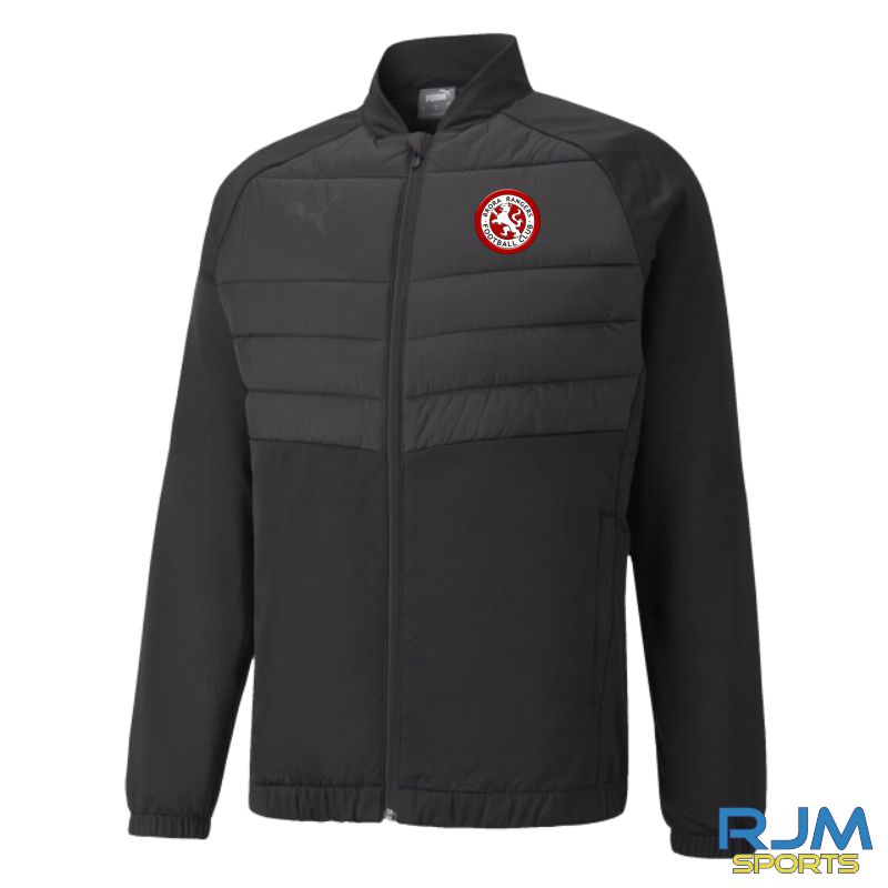 Brora Rangers FC Puma Team Liga Hybrid Jacket Black