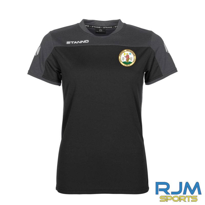 Forres Mechanics FC Stanno Pride T-Shirt Black/Anthracite