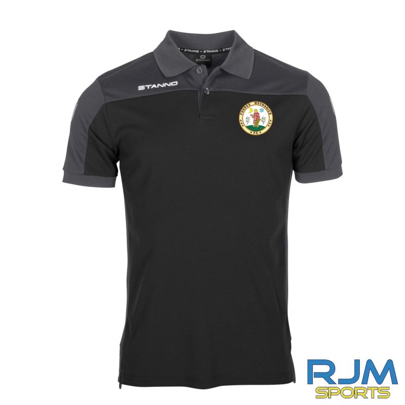 Forres Mechanics FC Stanno Pride Polo Shirt Black/Anthracite