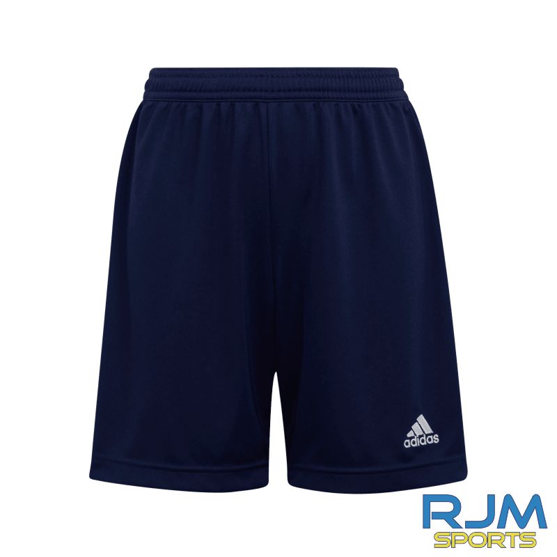 Camelon Juniors Foundation Away Adidas Entrada 22 Short Team Navy Blue