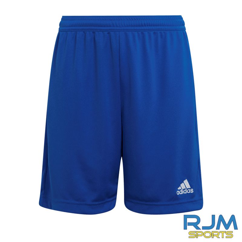 Camelon Juniors Foundation Players Training Adidas Entrada 22 Short Royal Blue