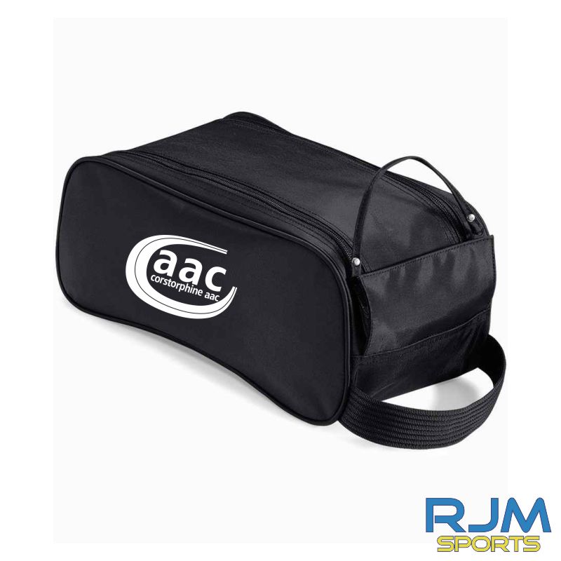 Corstorphine AAC Quadra Teamwear Shoe Bag Black