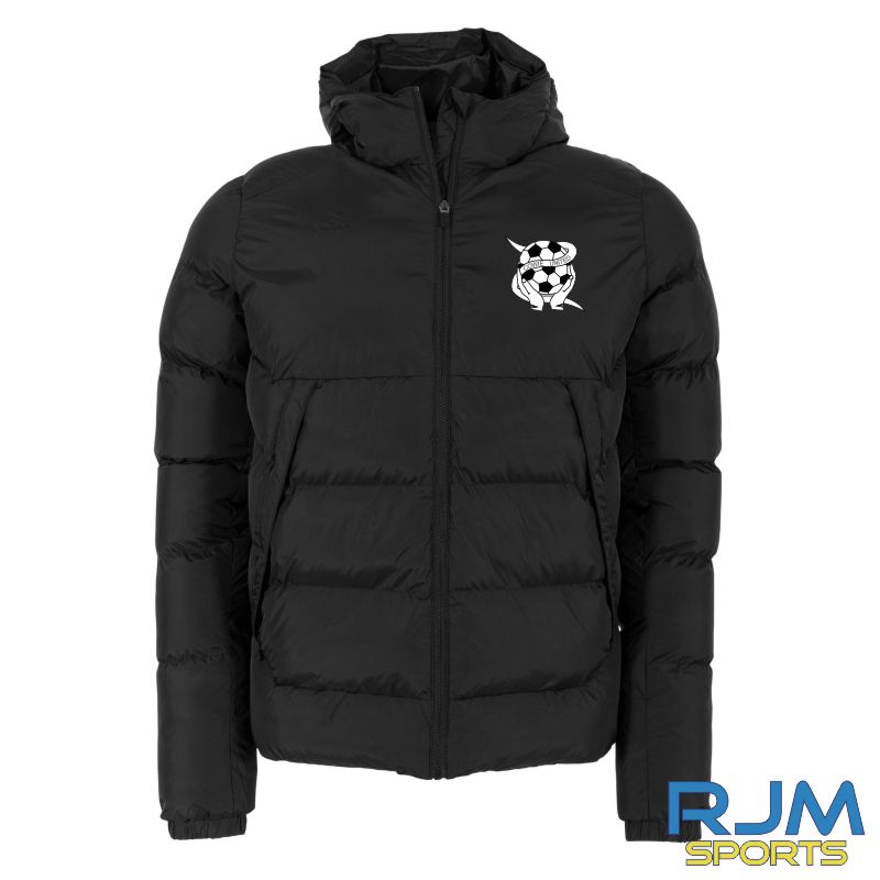 Cowie United Stanno Prime Padded Jacket Black