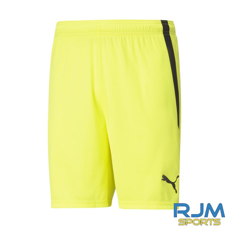 Dundonald Bluebell JFC Home Puma Team Liga Goalkeeper Shorts Fluo Yellow