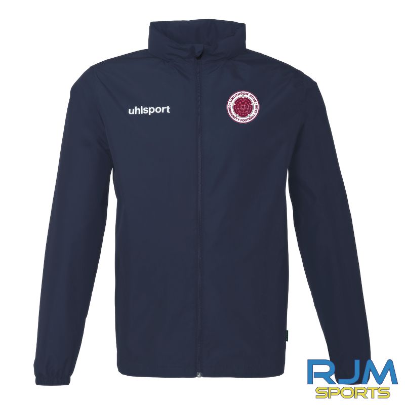 Linlithgow Rose Community Football Club Players Training Uhlsport Essential All Weather Jacket Navy