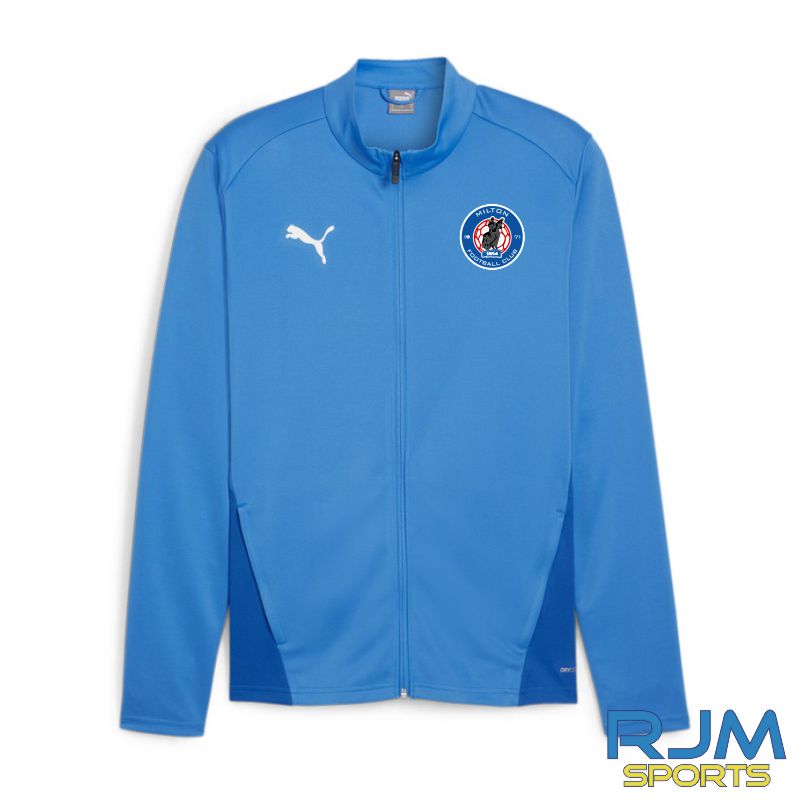 Milton FC Puma Team Goal Training Jacket Electric Blue