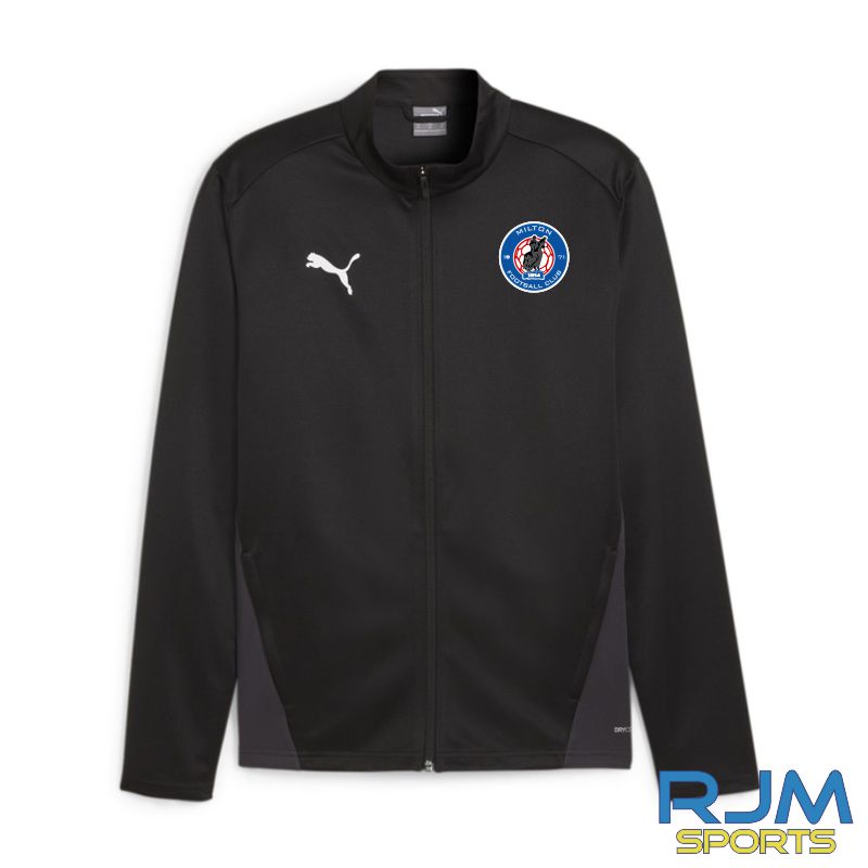 Milton FC Puma Team Goal Training Jacket Black