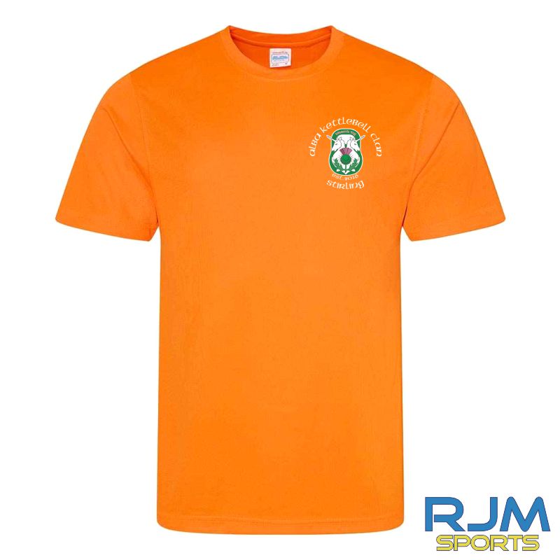 Alba Kettlebell Clan Gildan T-Shirt Orange