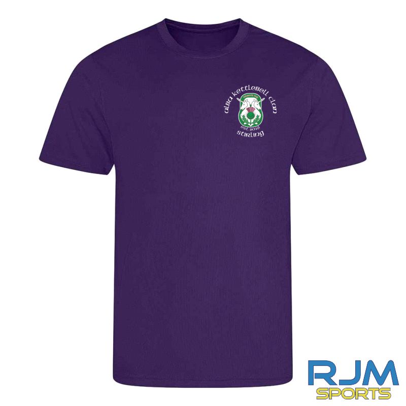 Alba Kettlebell Clan Gildan T-Shirt Purple