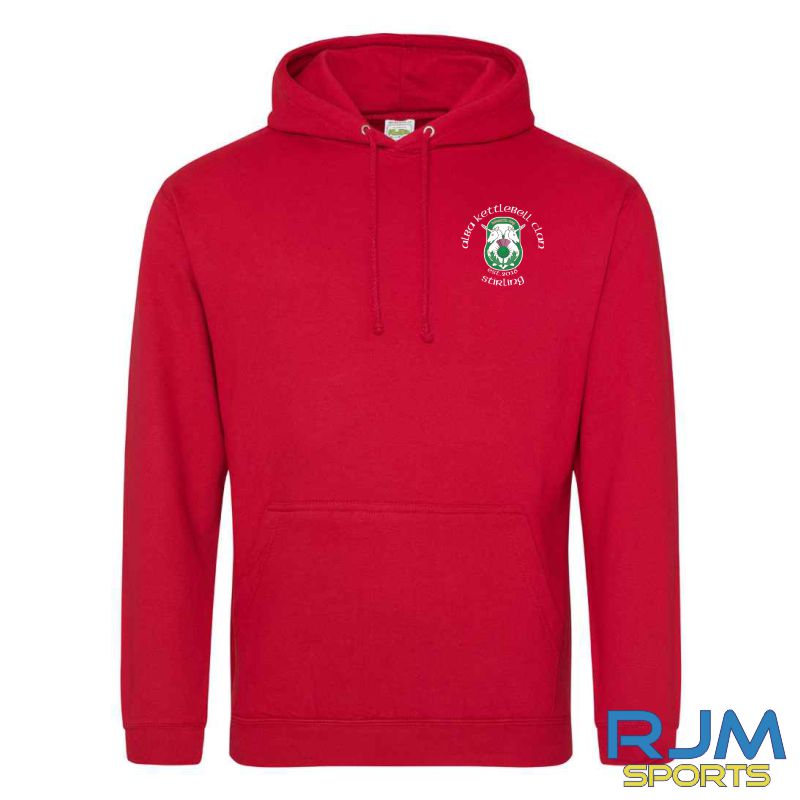 Alba Kettlebell Clan AWDis College Hoodie Fire Red