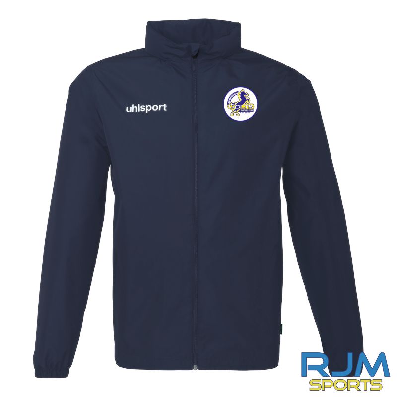 Cumbernauld Colts FC Coaches Uhlsport Essential All Weather Jacket Navy