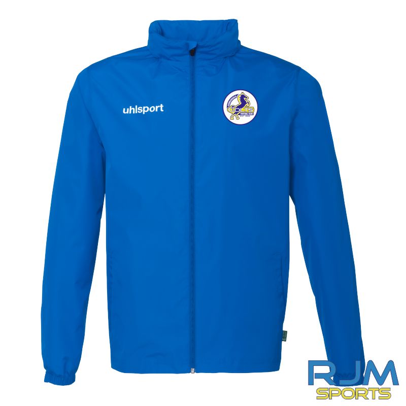 Cumbernauld Colts FC Training Uhlsport Essential All Weather Jacket Azure Blue