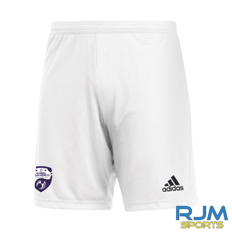 Glasgow Girls and Women FC Third Kit Entrada 22 Shorts White