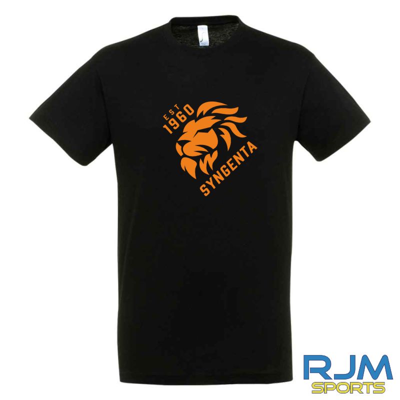 Syngenta Juveniles FC Sols Cotton T-Shirt Black