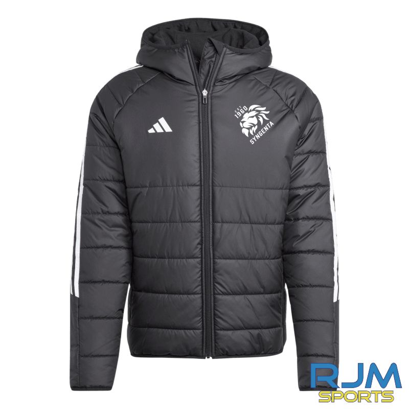 Syngenta Juveniles FC Adidas Tiro 24 Winter Jacket Black/White
