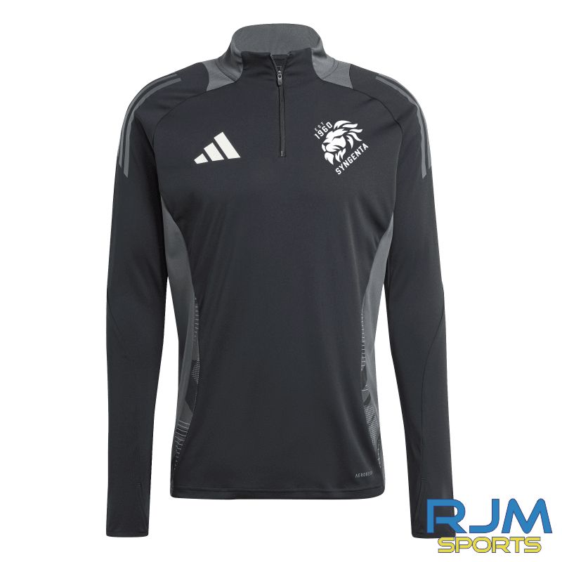 Syngenta Juveniles FC Coaches Training Adidas Tiro 24 Competition Quarter Zip Black/Grey