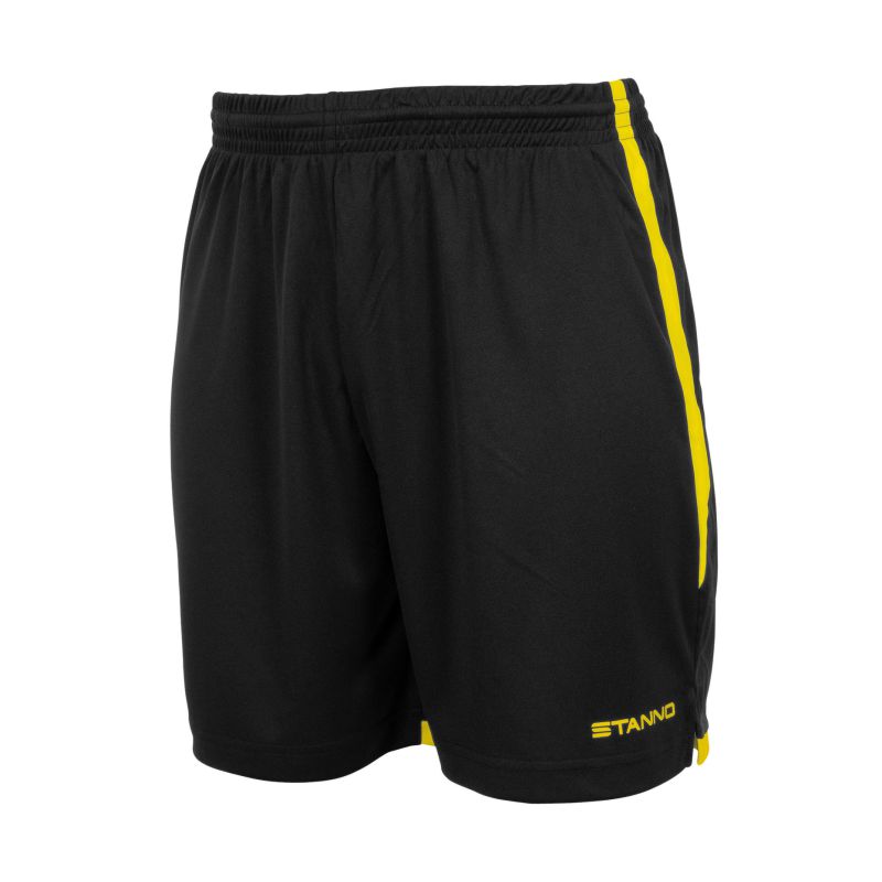 Templehall United Stanno Focus II Home Shorts Black/Yellow