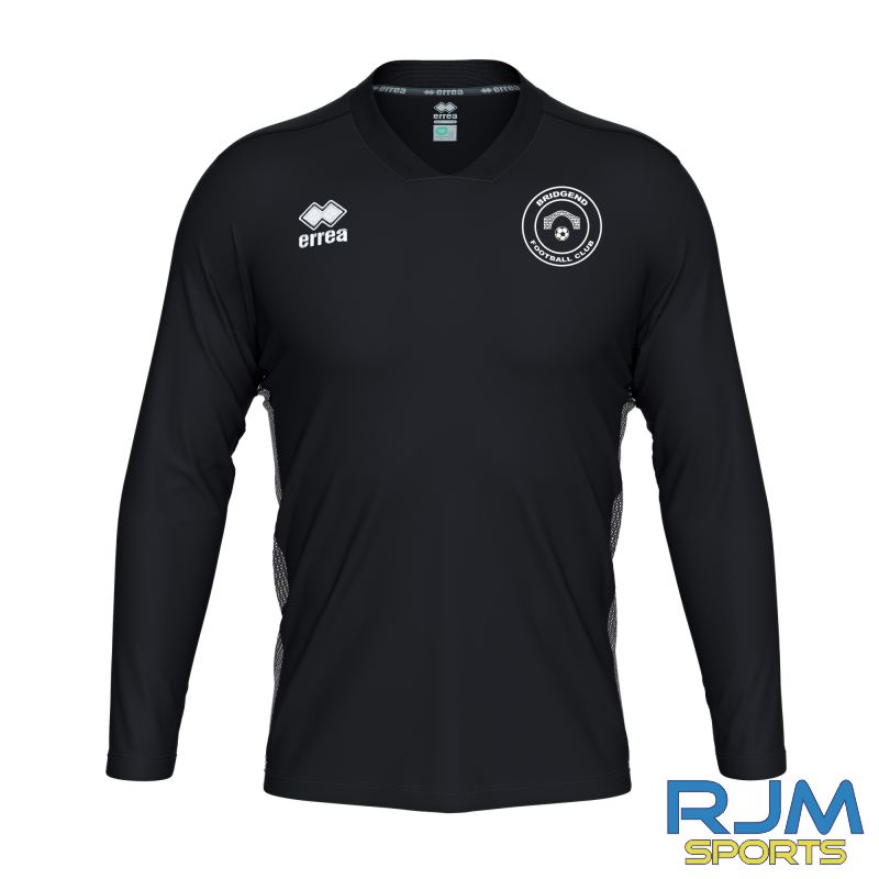 Bridgend FC Errea Jerzy L/S Goalkeeper Shirt Black