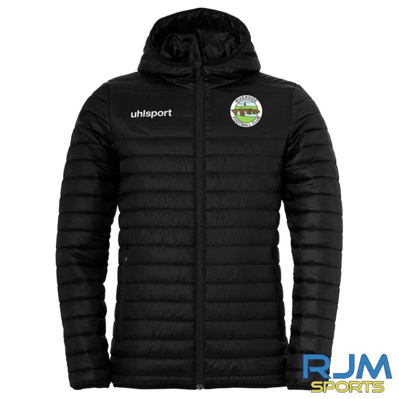 Riverside FC Coaches Uhlsport Essential Ultra Lite Jacket Black