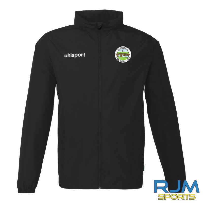Riverside FC Coaches Uhlsport Essential All Weather Jacket Black