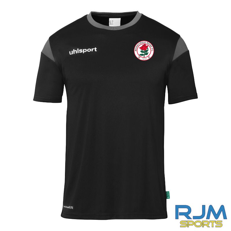 Bonnyrigg Rose FC Uhlsport Squad 27 Jersey Black