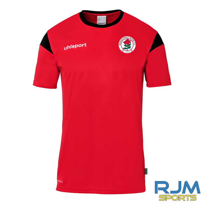 Bonnyrigg Rose FC Uhlsport Squad 27 Jersey Red/Black
