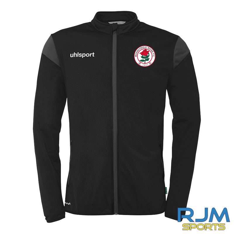 Bonnyrigg Rose FC Uhlsport Squad 27 Classic Jacket Black