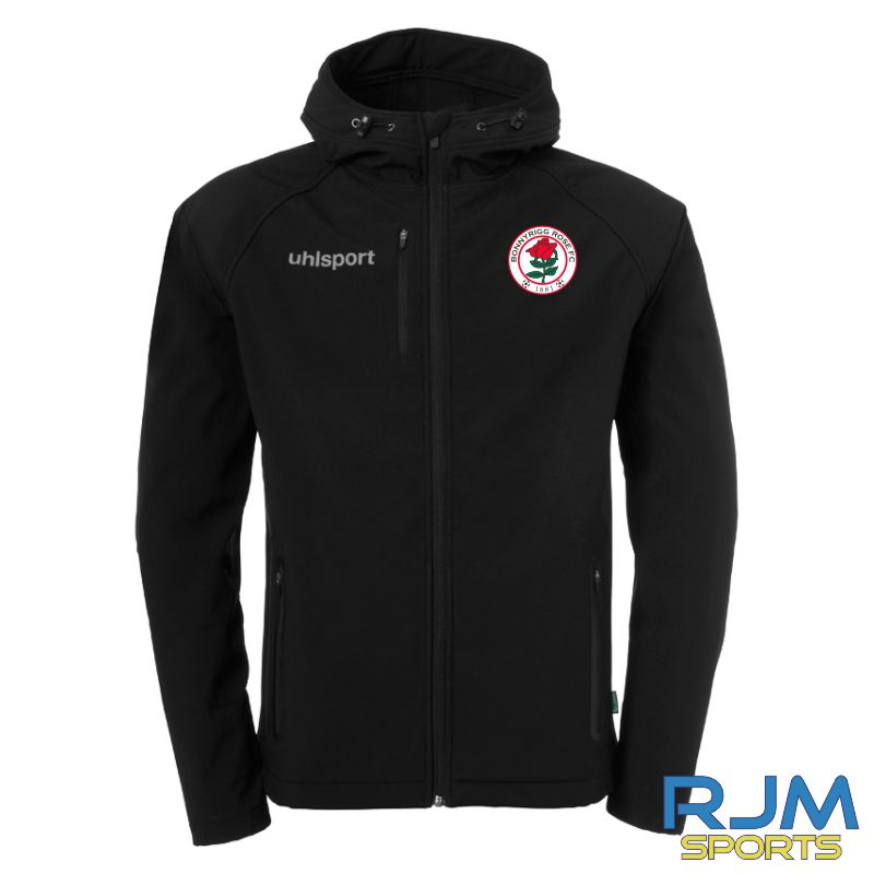 Bonnyrigg Rose FC Uhlsport Essential Softshell Jacket Black