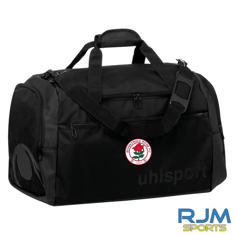 Bonnyrigg Rose FC Uhlsport Essential Players Bag Black