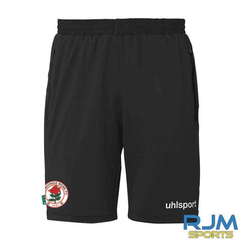 Bonnyrigg Rose FC Uhlsport Essential Tech Shorts Black