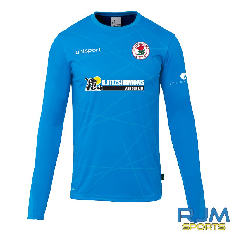 Bonnyrigg Rose FC 2024/25 Uhlsport Prediction Goalkeeper Shirt Fluo Blue