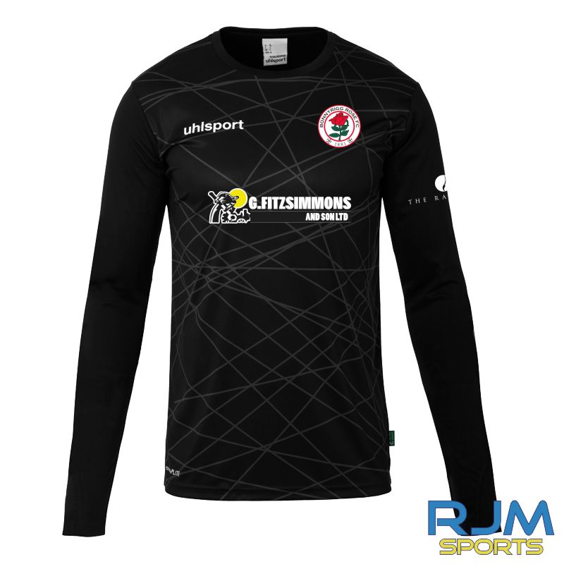 Bonnyrigg Rose FC 2024/25 Uhlsport Prediction Goalkeeper Shirt Black