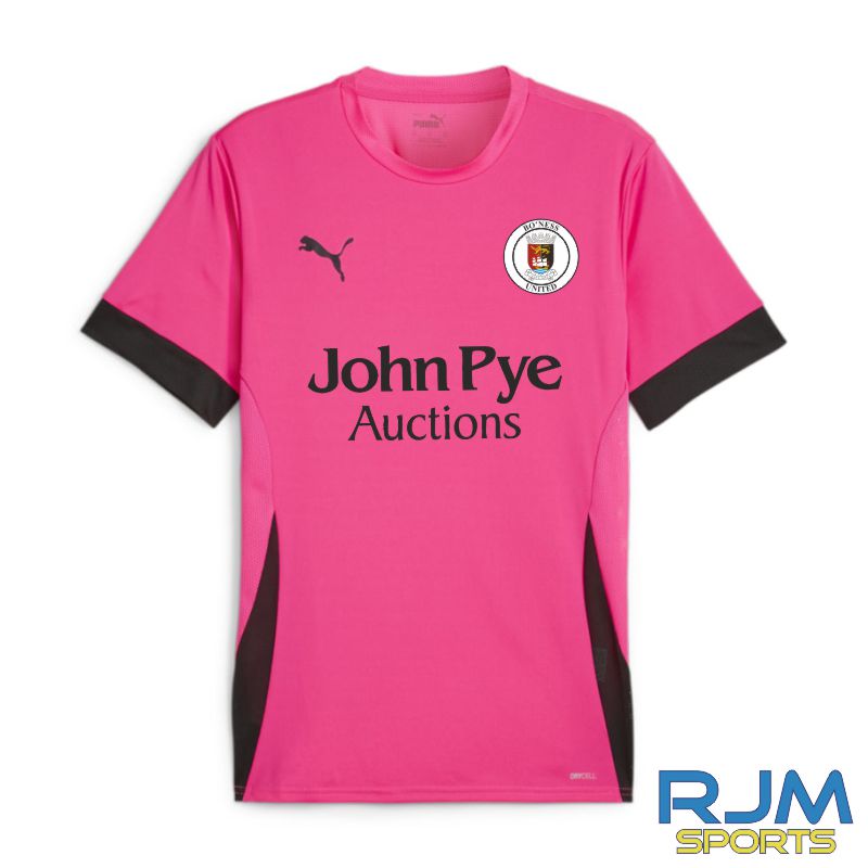 Bo'ness Utd FC Puma Team Goal Away Goalkeeper Shirt Fluo Pink/Black