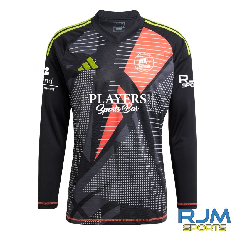 Camelon Juniors FC Away Goalkeeper Adidas Tiro 24 Competition GK Jersey Black