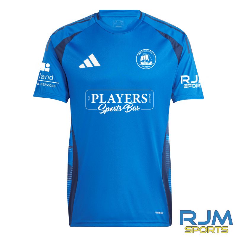 Camelon Juniors FC Away Adidas Tiro 24 Competition Match Jersey Team Royal Blue