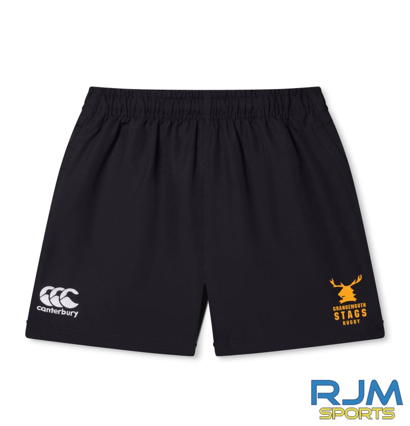 Grangemouth Stags Rugby Youth Canterbury Club Short Black