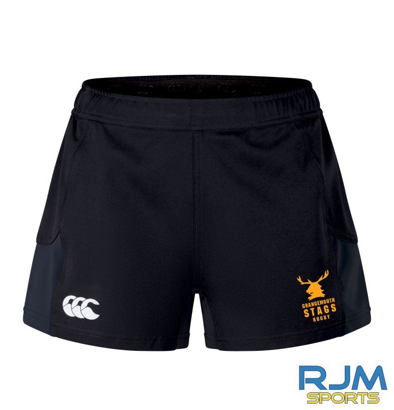 Grangemouth Stags Rugby Women's Canterbury Advantage 2.0 Short Black