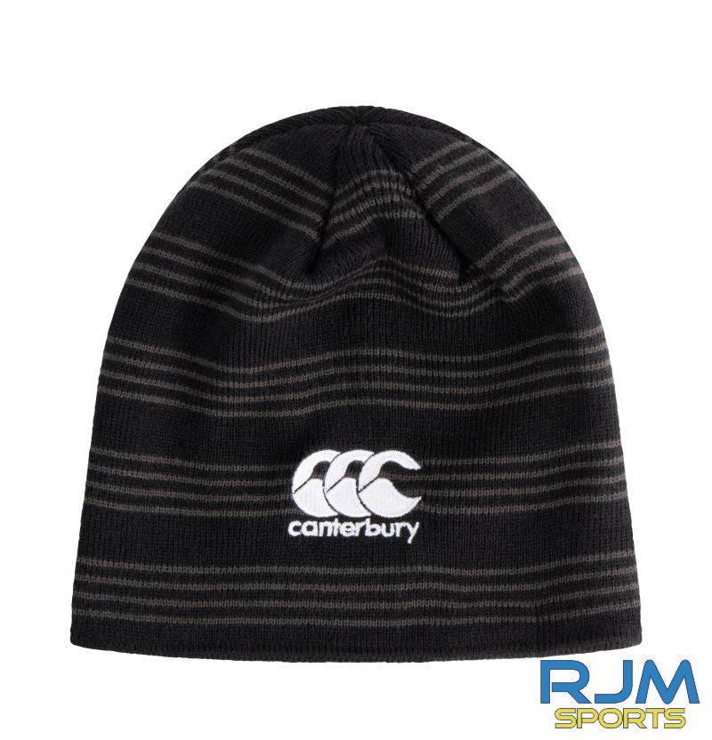 Grangemouth Stags Rugby Canterbury Team Beanie Black