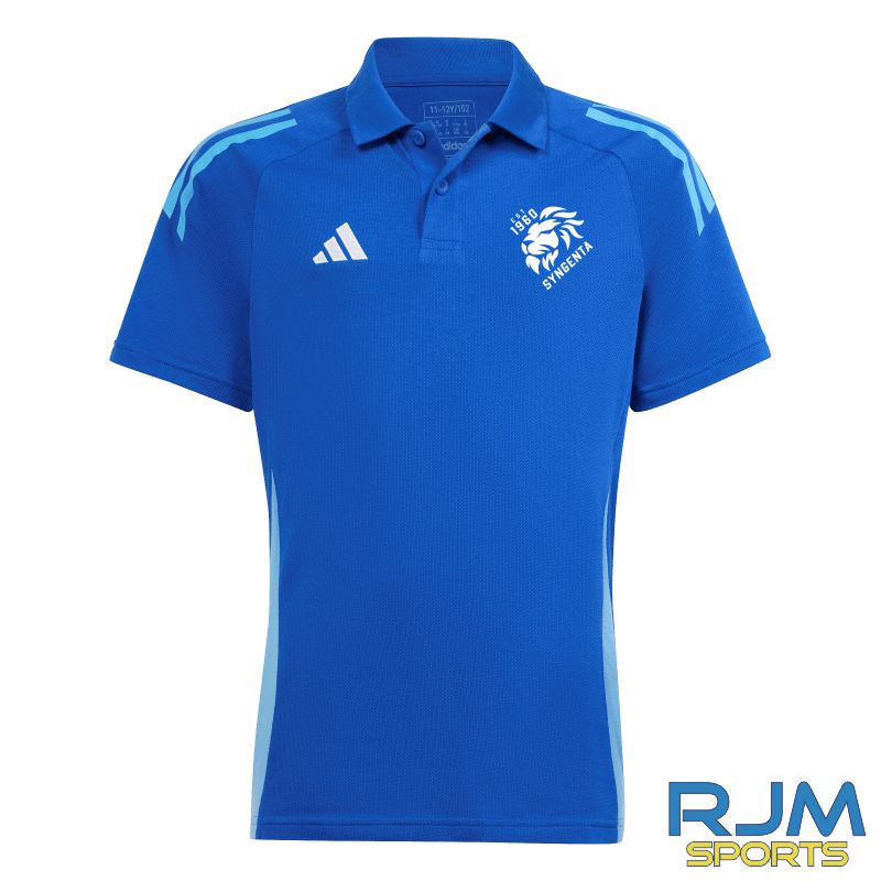 Syngenta Juveniles FC Additional Coaches Training Adidas Tiro 23 Competition Polo Royal