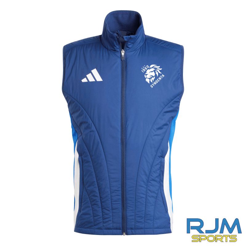 Syngenta Juveniles FC Additional Coaches Training Adidas Tiro 24 Winterized Vest Navy/Royal