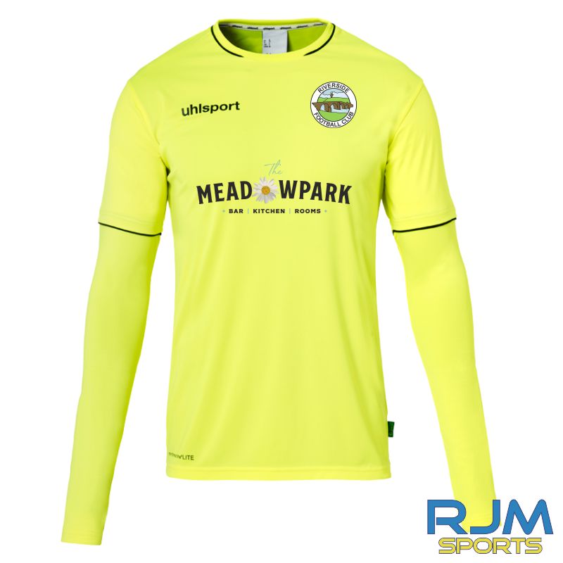 Riverside FC Uhlsport Home Save Goalkeeper Jersey Fluo Yellow